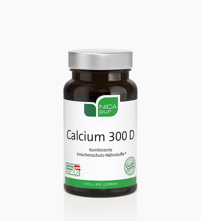 Nicapur Calcium 300 D Nahrungsergänzungsmittel Dose