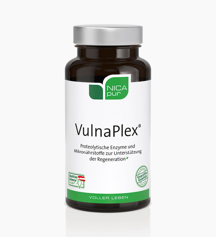 VulnaPlex Dose mit Nahrungsergänzung