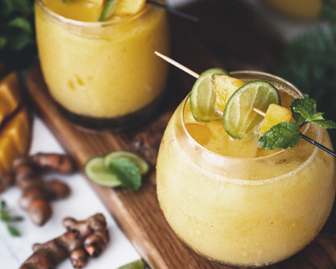 Mango-Limette Limonade