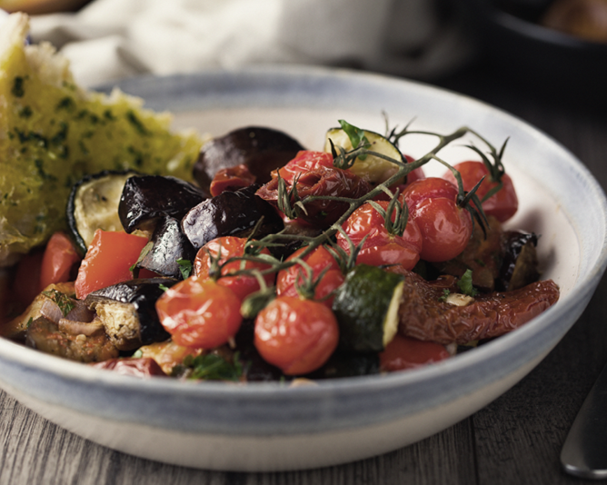 Ratatouille mit Zutaten aus dem Saisonkalender