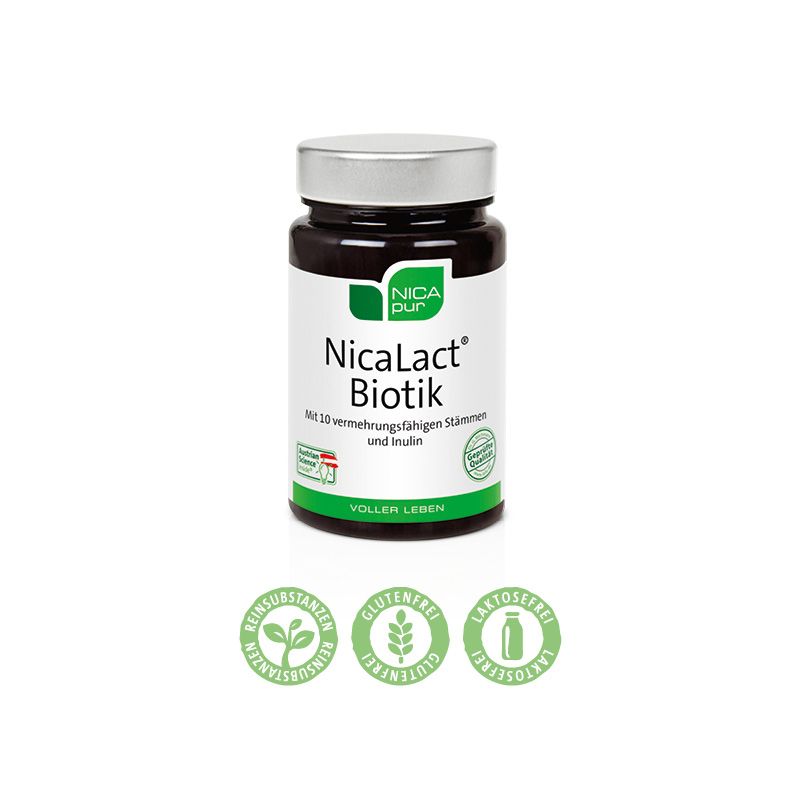 NICApur NicaLact® Biotik - Darmbakterien - ideal für die Reise oder zwischendurch